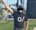 O-Slash Hitler Salute example